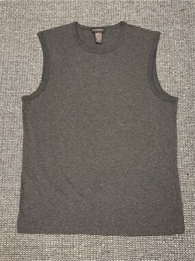 Banana Republic Gray Sleeveless Stretch Tank Top